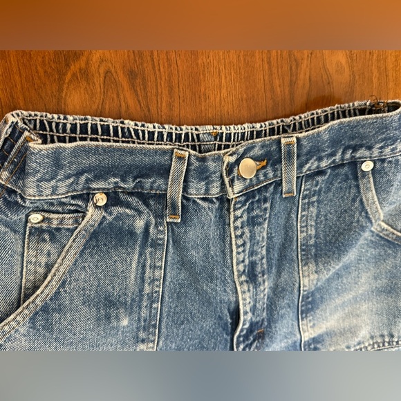 Vintage St. John’s Bay High Rise Denim Shorts Women’s 26–30” Stretch 90s Mom - Picture 6 of 6